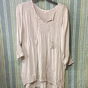 Solitaire Grey Tunic Top